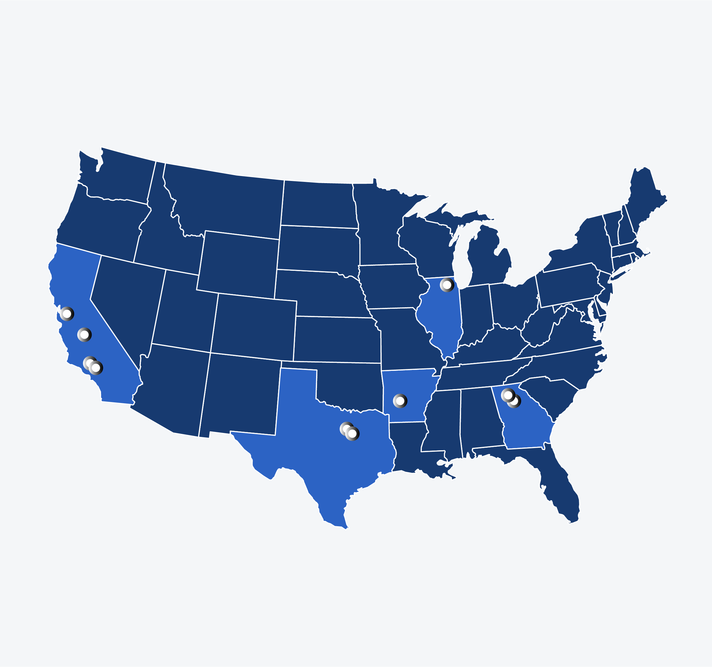 XCoatings™ map